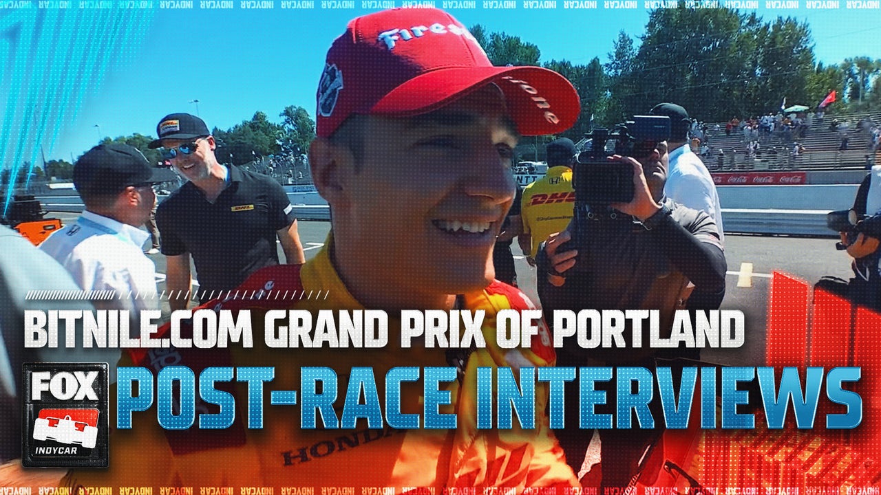 POST-RACE INTERVIEWS: Alex Palou, Will Power & more after BITNILE.com Grand Prix of Portland 