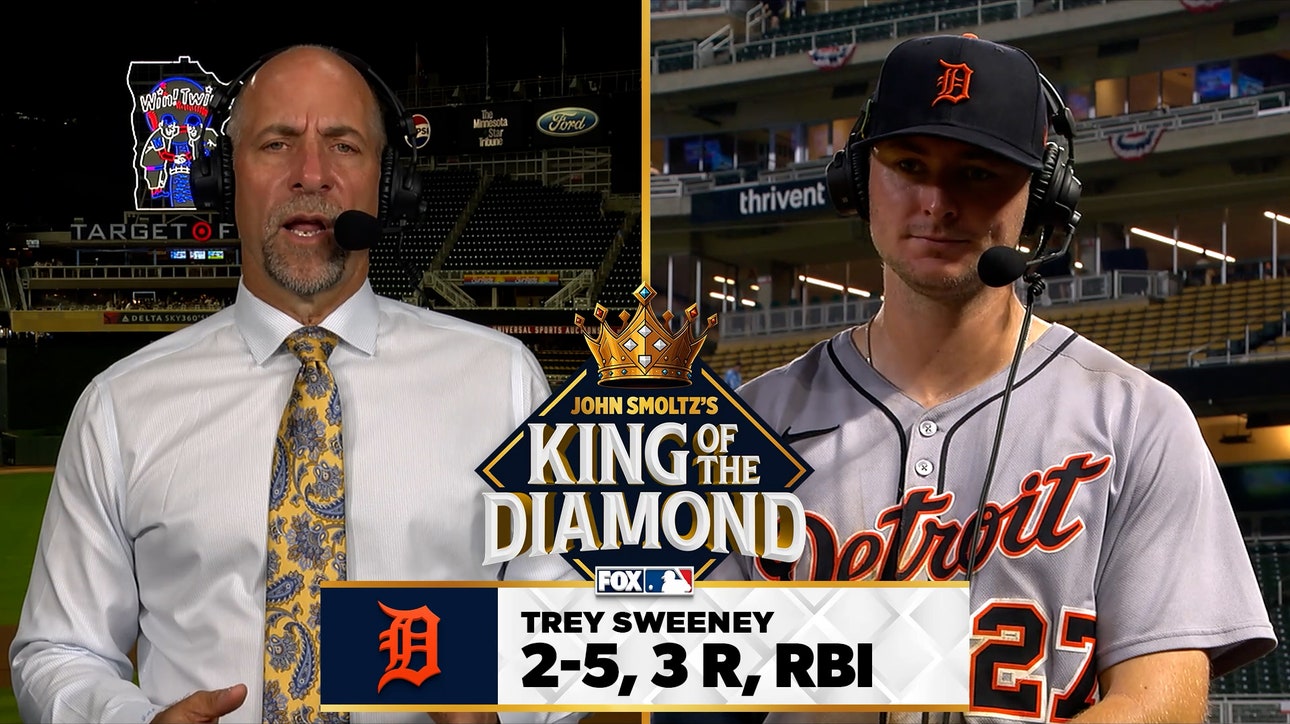 Trey Sweeney on win over Twins, Tigers' rising confidence & more | King of the Diamond