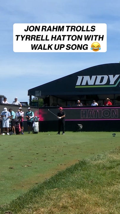 Jon Rahm trolls Tyrrell Hatton with a walk-up song at LIV Golf Indianapolis