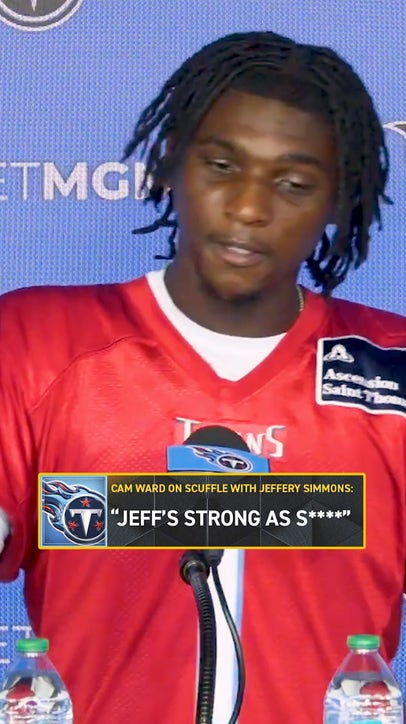Titans' Cam Ward on scuffle with teammate Jeffery Simmons: "Jeff's strong as s***" 