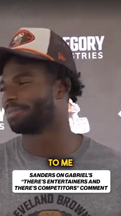 Shedeur Sanders shared his thoughts on Dillon Gabriel’s postgame “There’s entertainers and there’s competitors” comment