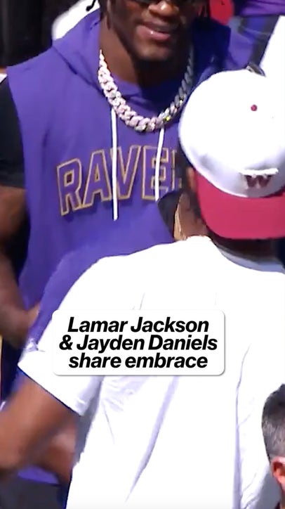 Lamar and Jayden before going into the season 🔥