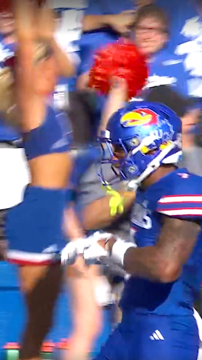 The first TD in Kansas new stadium belongs to Cam Pickett