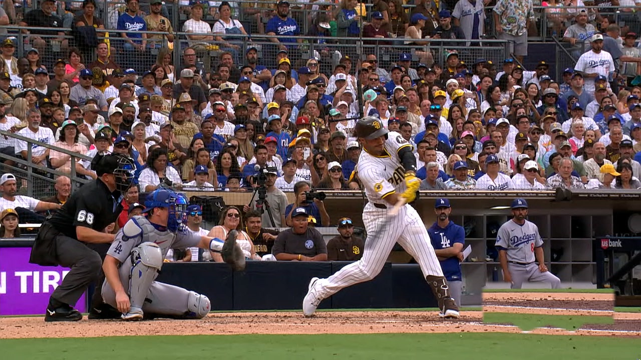 Ramón Laureano's single gives Padres 2-0 lead over Dodgers