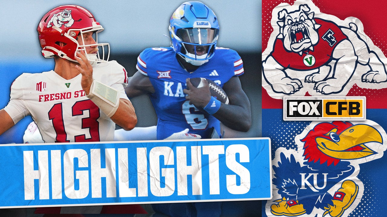 Fresno State Bulldogs vs. Kansas Jayhawks Highlights | FOX College Football