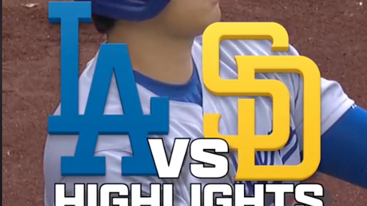 NL WEST BATTLE: Dodgers vs. Padres | Brief Highlights 🔥
