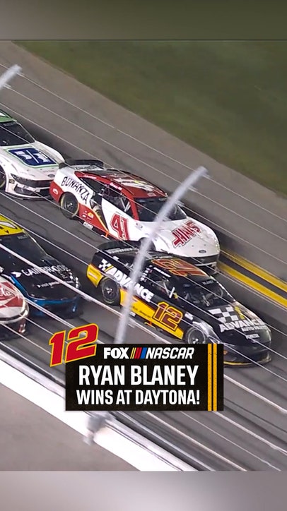 Ryan Blaney closes out the regular season with a win at Daytona!