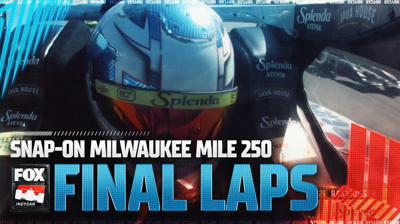 FINAL LAPS: Christian Rasmussen takes checkered flag at Snap-on Milwaukee Mile 250 | INDYCAR on FOX