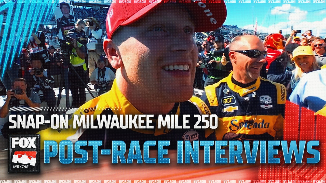 POST-RACE INTERVIEW: Christian Rasmussen on first-career win at Snap-on Milwaukee Mile 250 