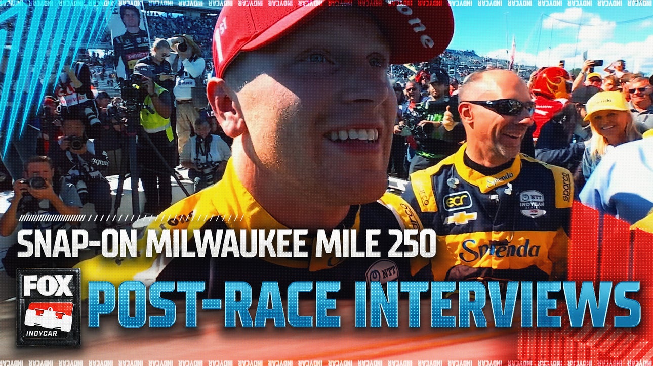 POST-RACE INTERVIEW: Christian Rasmussen on first-career win at Snap-on Milwaukee Mile 250 