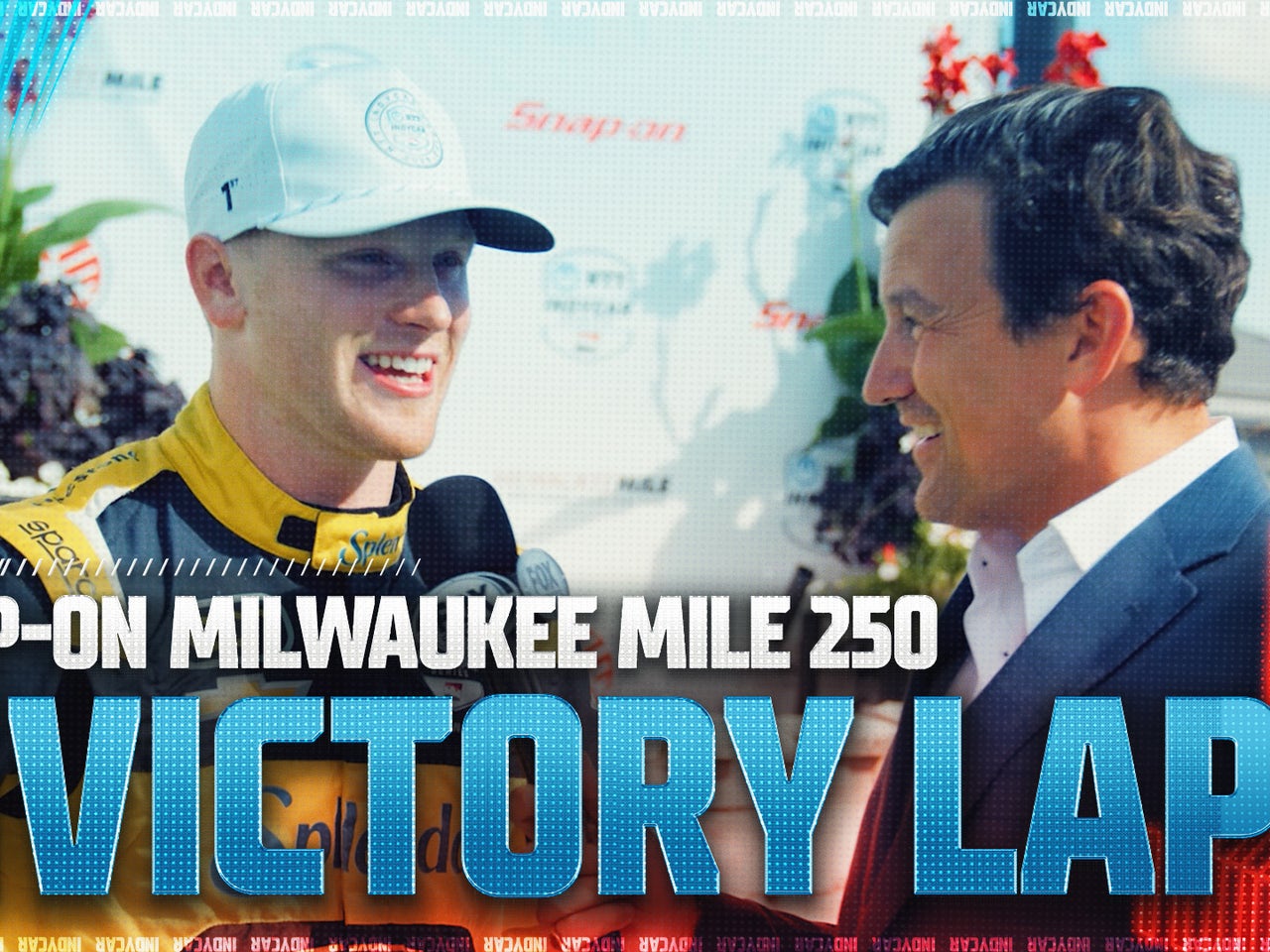 Victory Lap: Christian Rasmussen on getting his first INDYCAR win