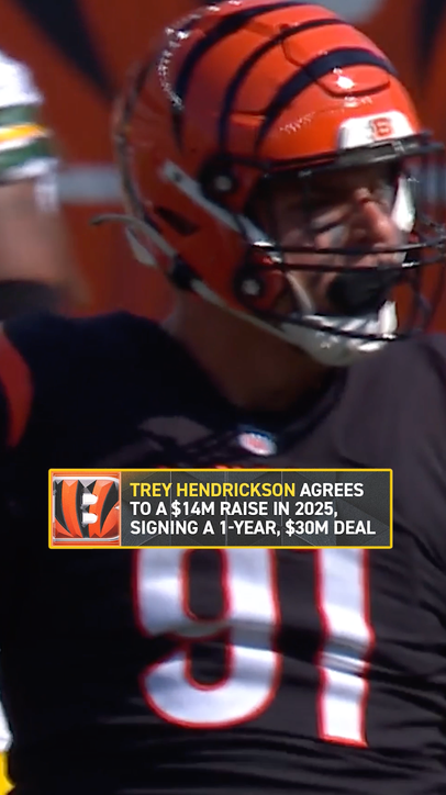 Trey Hendrickson agreed to a $14M raise ✍️🔥