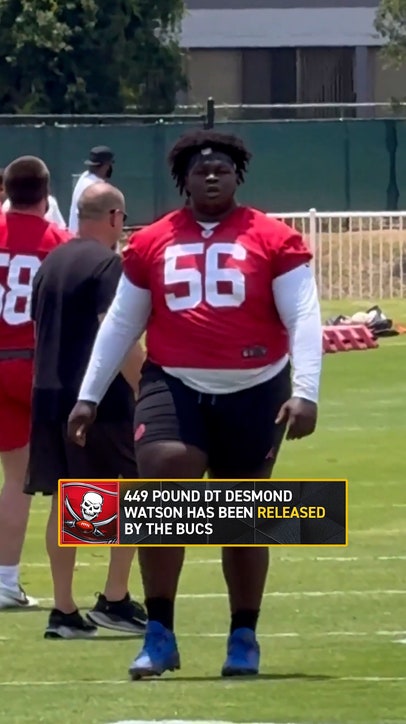 Desmond Watson has been released by the Bucs
