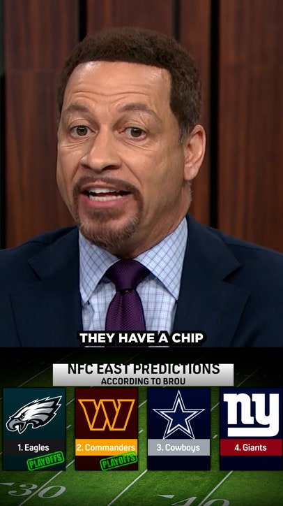 Chris Broussard surprisingly does not believe the Cowboys will be last in the NFC East 👀