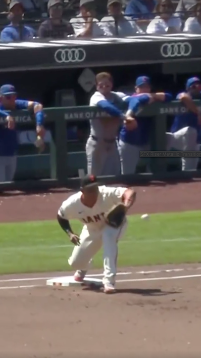 Devers might need a new glove 🧤 