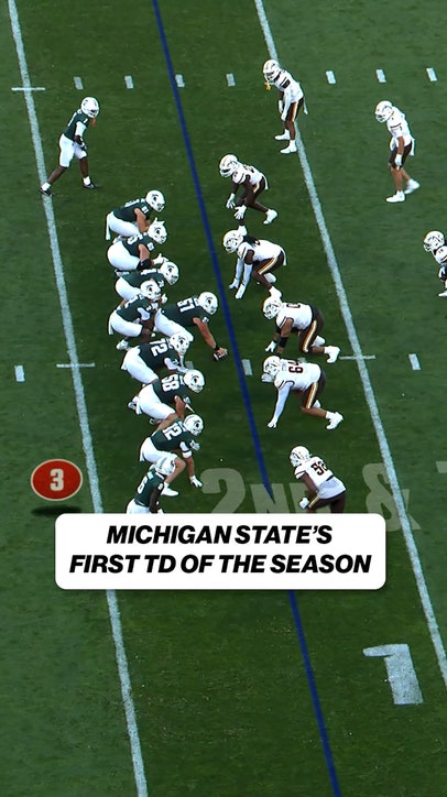 Michigan State scores their first TD of the season