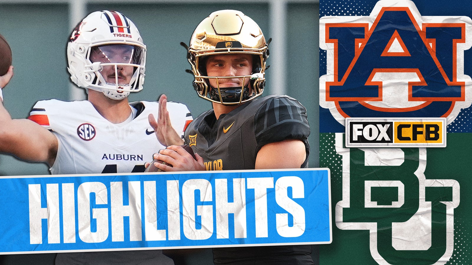 Auburn Tigers vs. Baylor Bears Highlights
