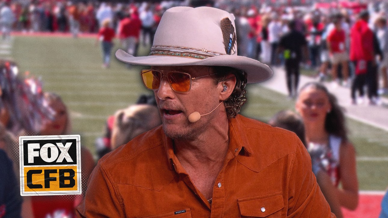 Matthew McConaughey is HYPED for Texas vs. Ohio State | FOX College Football