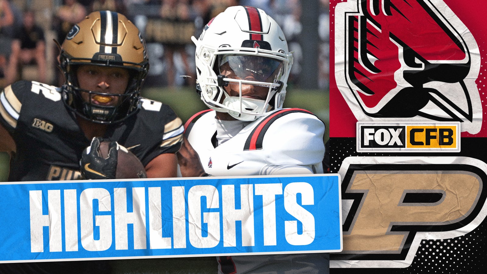 Ball State Cardinals vs. Purdue Boilermakers Highlights | FOX College Football