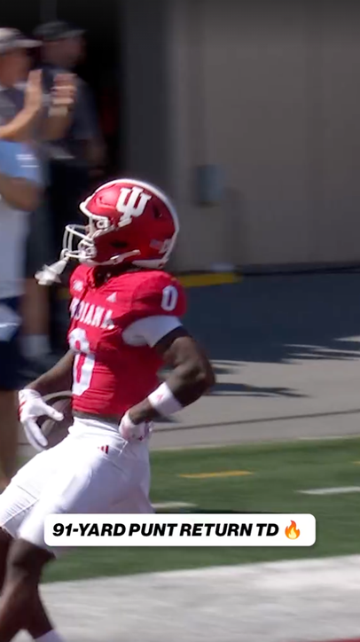 Monster return for Indiana Football 👀