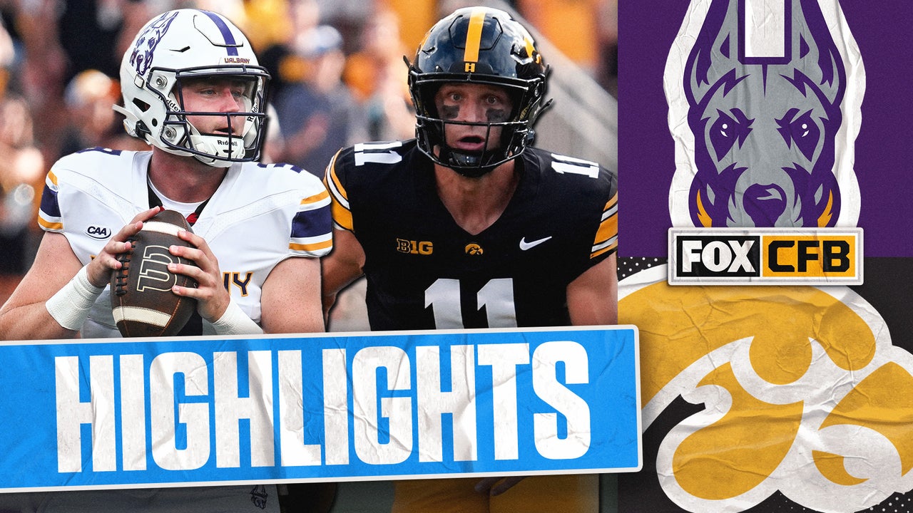 Albany Great Danes vs. Iowa Hawkeyes Highlights | FOX College Football