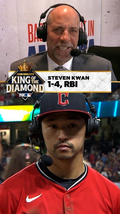 Steven Kwan is John Smoltz's King of the Diamond! 👑💎 