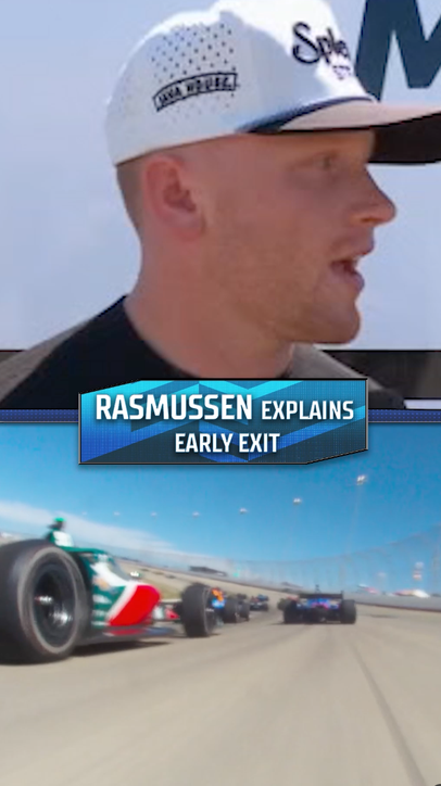 Christian Rasmussen on his first lap crash at Nashville Superspeedway 🏁