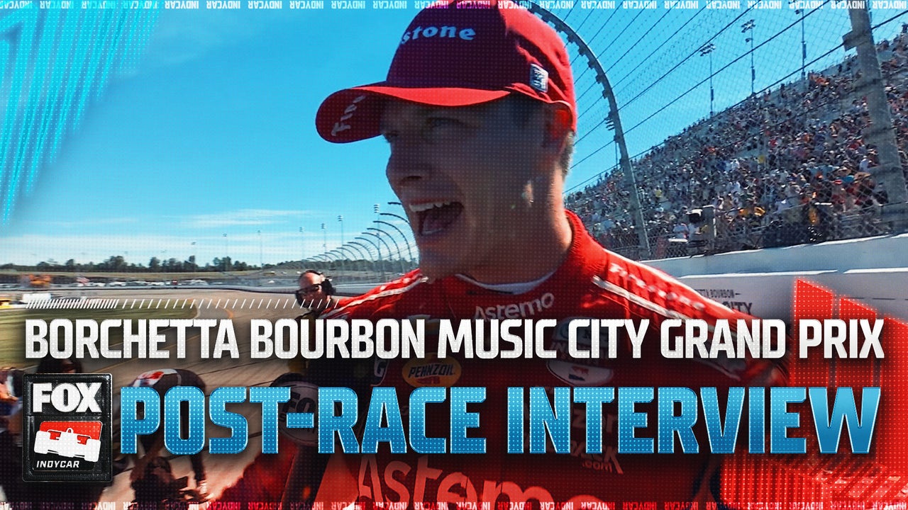 POST-RACE INTERVIEWS: Josef Newgarden & more after Borchetta Bourbon Music City Grand Prix
