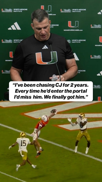 Miami HC Mario Cristobal Praises Transfer WR CJ Daniels ⭐ 