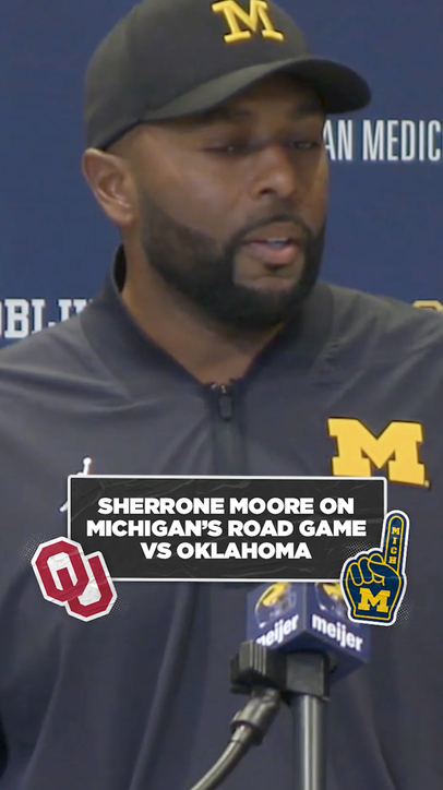 Sherrone Moore talks about his ties to Oklahoma and his return 👀