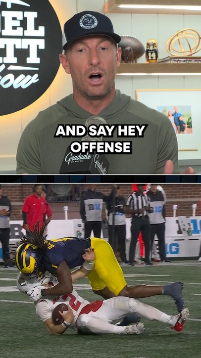 Joel Klatt reacts to Michigan LB Jaishawn Barham's ejection due to targeting ‼️