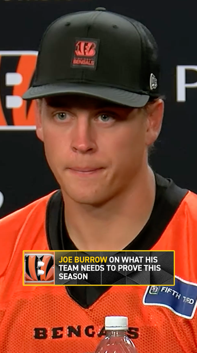 Joe Burrow on his new team's expectations 👀