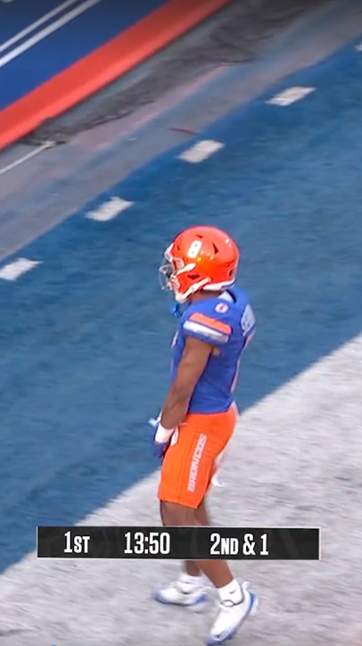 Boise State bringing the heat 🔥