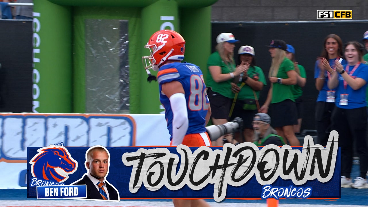 Maddux Madsen finds Ben Ford for 60-yard TD, extending Boise State's lead over Eastern Washington