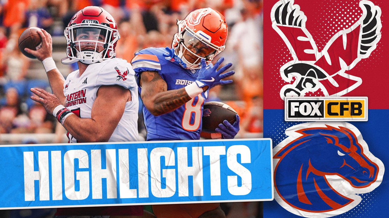 Eastern Washington Eagles vs. Boise State Broncos Highlights | FOX College Football