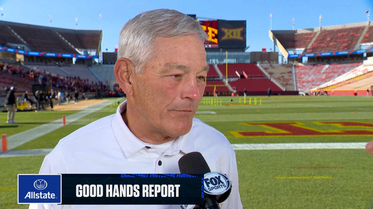 Iowa HC Kirk Ferentz on why Iowa-Iowa State is a special rivalry | FOX College Football