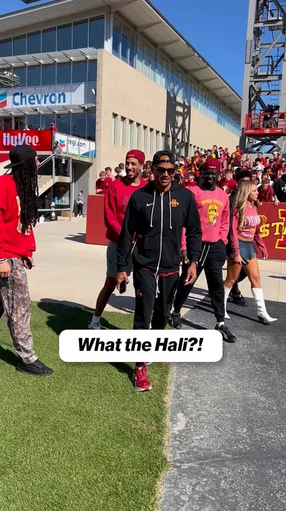 Cyclone royalty in the house 👏
