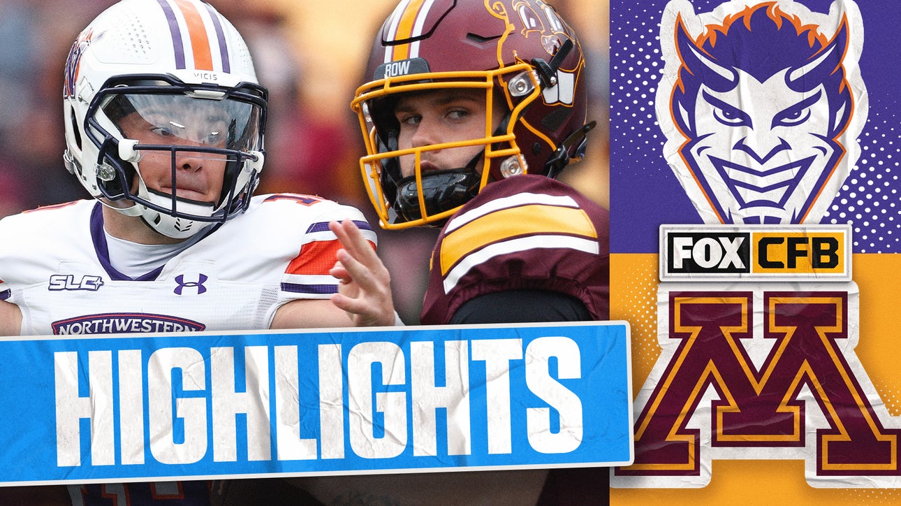 Northwestern State Demons vs. Minnesota Golden Gophers  Highlights | FOX College Football