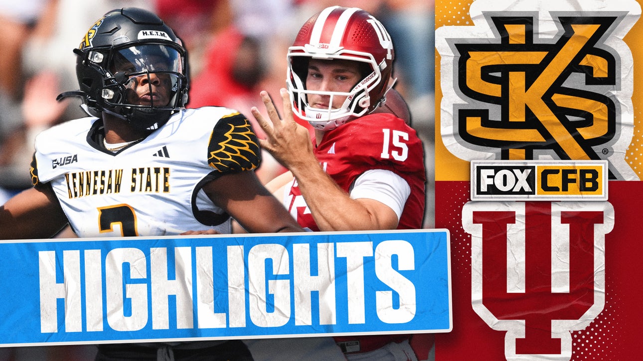 Kennesaw State Owls vs. No. 23 Indiana Hoosiers Highlights | FOX College Football