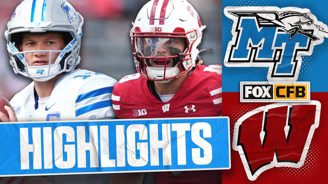 Middle Tennessee Blue Raiders vs. Wisconsin Badgers Highlights | FOX College Football