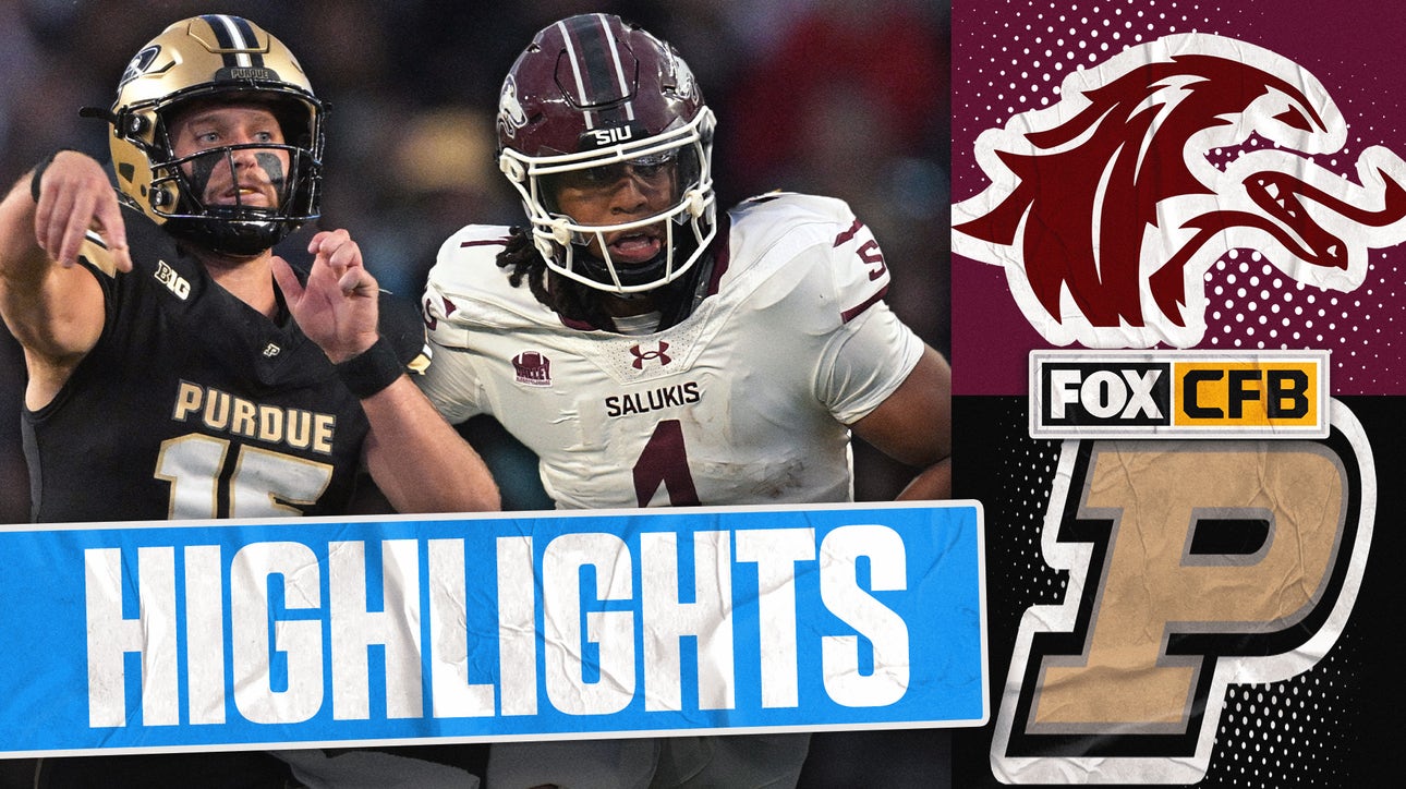 Southern Illinois Salukis vs. Purdue Boilermakers Highlights | FOX College Football