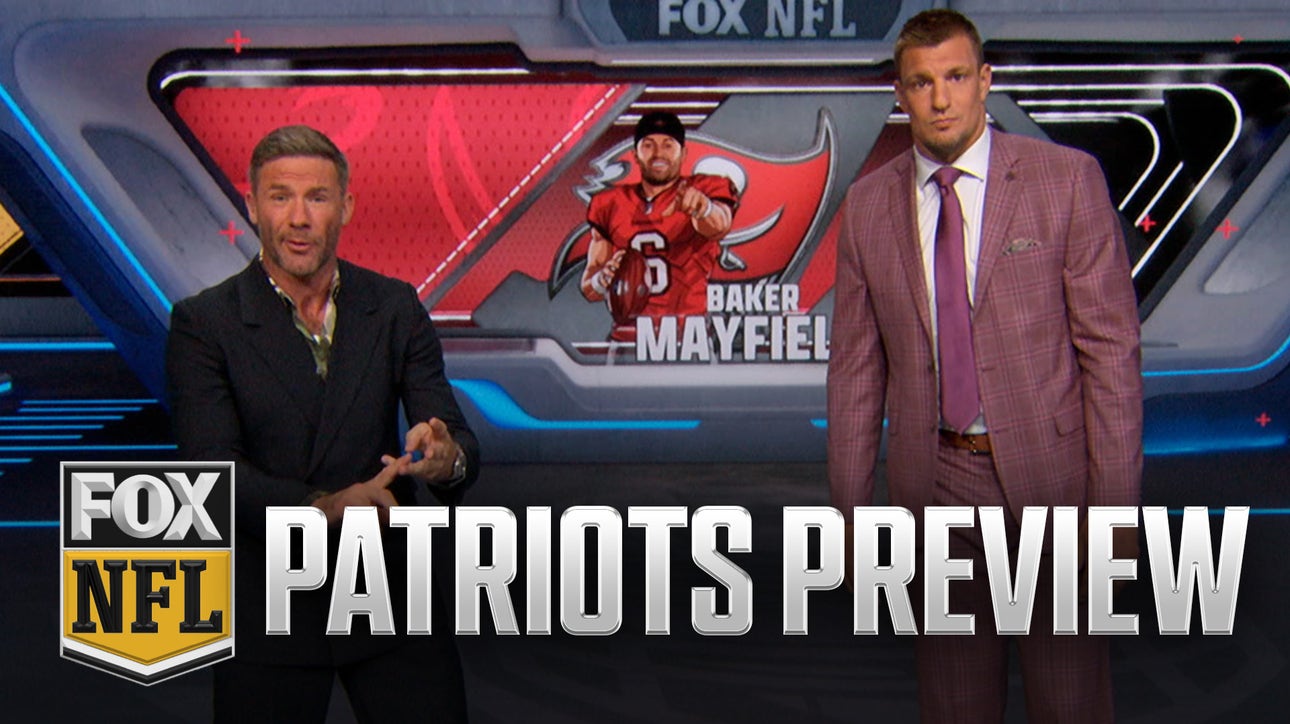 Gronk and Julian Edelman preview Raiders vs. Patriots, Baker Mayfield | FOX NFL Kickoff