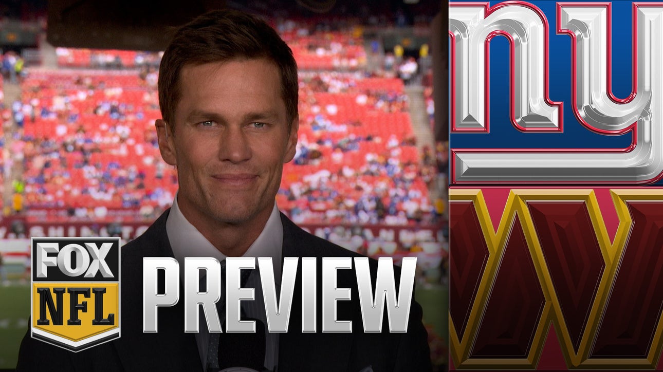 Tom Brady previews Giants vs. Commanders | FOX NFL Sunday