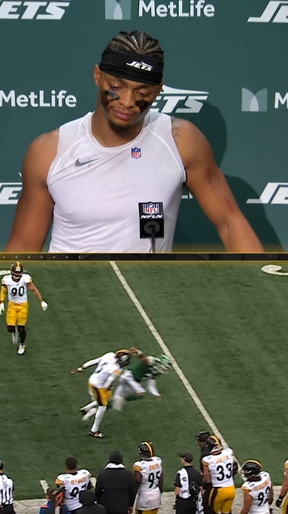 Justin Fields on late hit vs. Steelers: "It wasn't anything crazy"