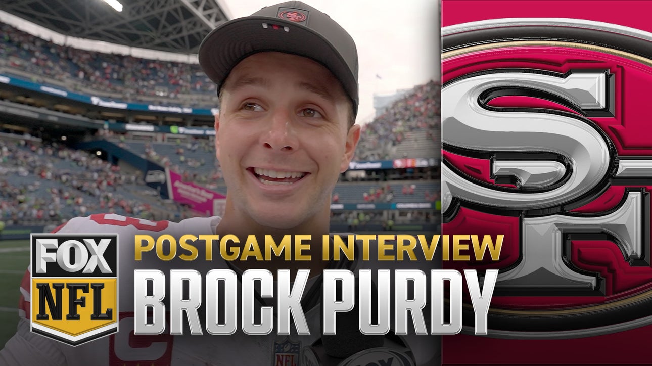 Brock Purdy on 49ers' close win over Seahawks in Week 1 | NFL on FOX
