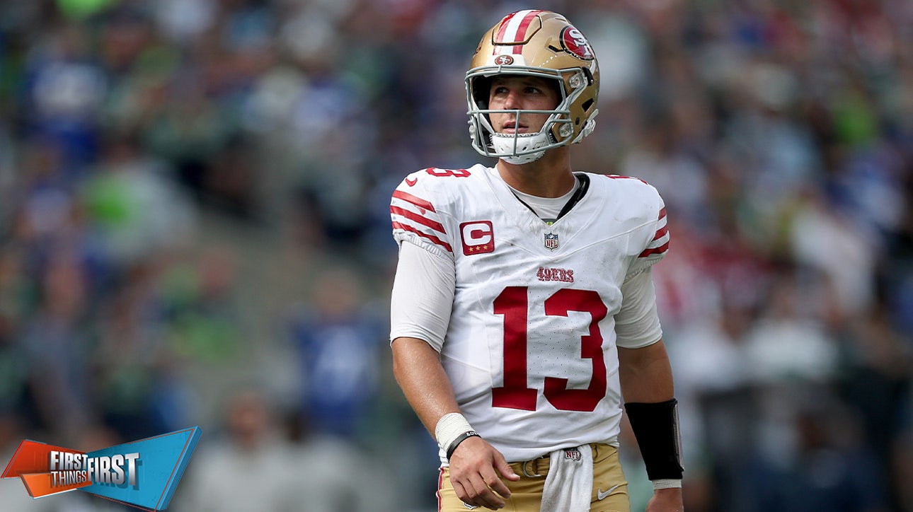 Are the 49ers in trouble after key injuries to Brock Purdy & George Kittle? | First Things First