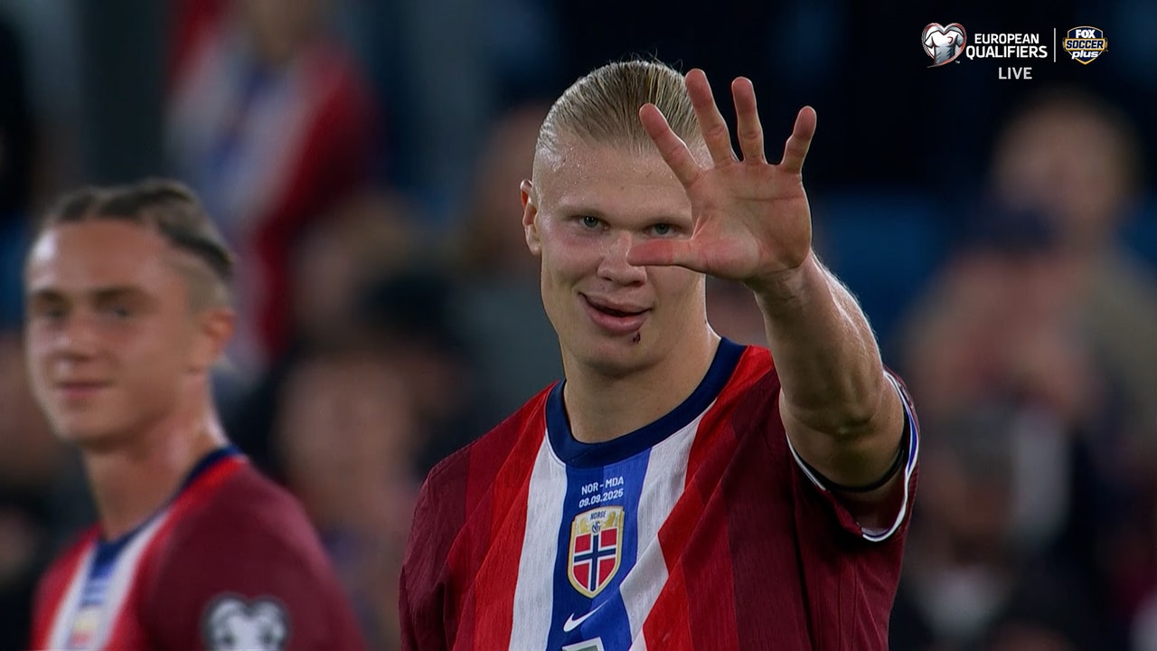 FIVE Goals?! Stitched-Up Erling Haaland Leads Norway in 11-1 Blowout Win