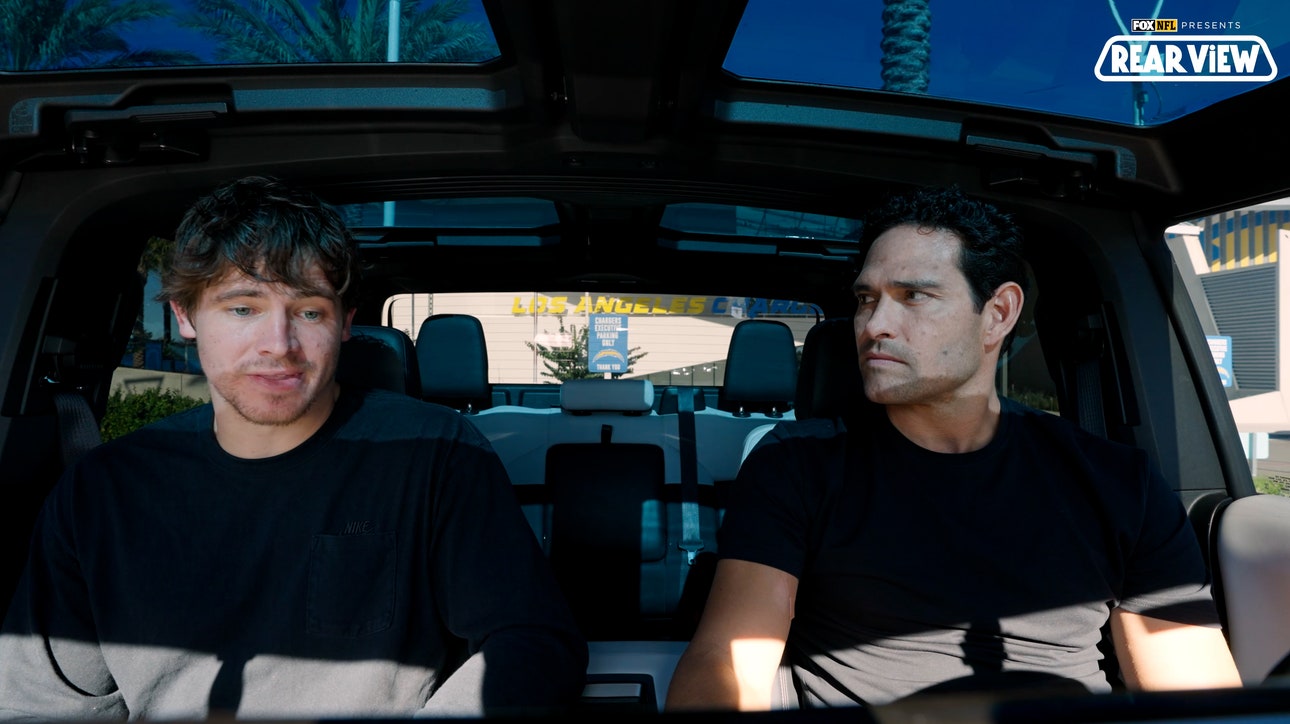 Justin Herbert praises Keenan Allen & Ladd McConkey | Rearview with Mark Sanchez