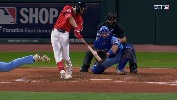 Guardians' CJ Kayfus crushes two-run HR to take lead 3-2 over Royals