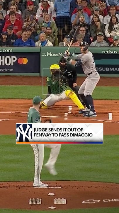 Aaron Judge passes Joe DiMaggio with his 362nd career HR
